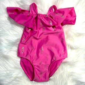 First Impressions Pink Pineapple Swimsuit 18M